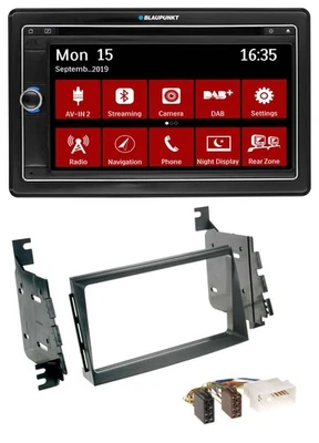 Blaupunkt Bluetooth DAB 2DIN USB DVD MP3 Autoradio für Hyundai Azera Japan USA G - Bild 1 von 4