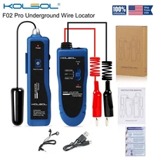 KOLSOL F02 Pro Underground Wire Locator Cable Tester For Locate Control Wires