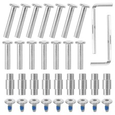 1 Set Roller Skate Axles: Inline Skate Axle Screws Replacement Kit Mounting