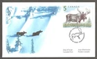 Canada first day cover, $5 Moose, 2003 [437