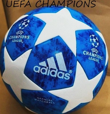Adidas UEFA CHAMPIONS LEAGUE BLUE STAR Match Foot BALL Soccer ball