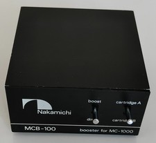Trasformatore Step-Up Vintage - Nakamichi MCB-100 Booster di Riferimento per MC1000