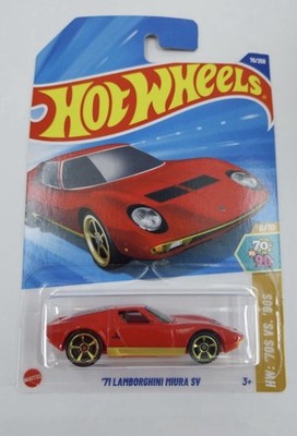 Hot wheels 1971 Lamborghini Miura SV Brand New 