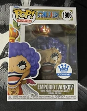 Funko Pop! #1906 Emporio Ivankov *COMMON* Funko Exclusive w/soft protector