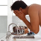 Men's Large Water-resistant Travel Toiletry Bag for Shaving & Bathroom Essentials