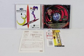 Nights into Dreams CIB W/ Spine Reg Card SEGA Saturn SS Japan Import US Seller