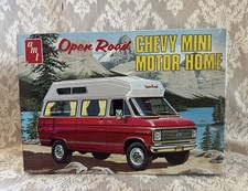 Vintage Amt T517 Open Road Chevy Mini Motor Home Van 125 Model Kit Parts
