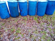 200 Litre 45 Gall plastic drum barrel ideal for Water,Butt,Rain,Raft,Float,Tank