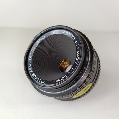 Asahi Pentax M SMC Macro 50mm F4.0 Macro Prime Objektiv PK Mount