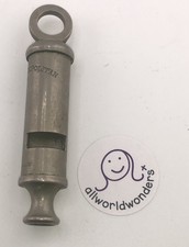 Vintage Engraved Metropolitan Police Whistle