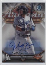 2018 Bowman Chrome 2017 AFL Fall Stars Auto 30/105 Matt Beaty #AFL-MB Auto q3o