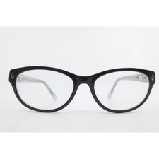 Genevieve Boutique Modern Intrigue Black Crystal Cat Eye Eyeglass Frames