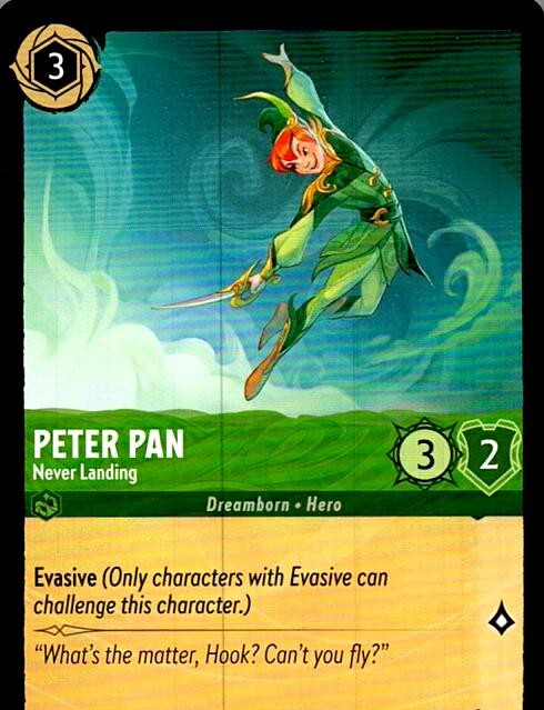 Peter Pan - Never Landing 91/204 Common The First Chapter Lorcana Lightly Played