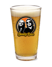 Steely Dan - Rock and Roll - 16oz Pint Beer Glass Handcrafted Liquor Seltzer 25