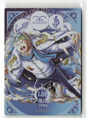 COBY UR OP-UR-016 Thick One Piece Anime Collectible Card