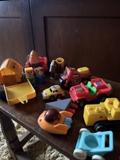 1970s Farm & Car Play-set Vintage Toy Bundle