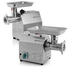 Mahlzeit Profi Edelstahl Fleischwolf elektrisch | Wurstfüller, Faschiermaschine