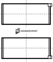 Kolbenschmidt 37174610 Pleuellagersatz FüR Alfa Romeo FüR Fiat FüR Lancia