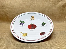 Certified International Pasta Salad Bowl 13 inch Vegetables Made In Portugal