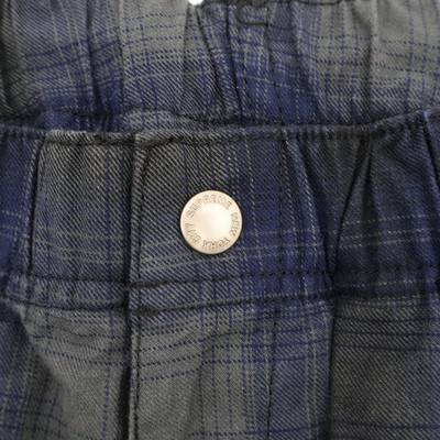 Supreme Shadow Plaid Cargo Short Navy | eBay