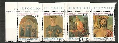 1992 VATICAN USED PIERO DELLA FRANCESCA - RR5736