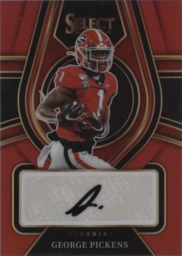 2022 Panini Select Draft Picks George Pickens #RS-GPI