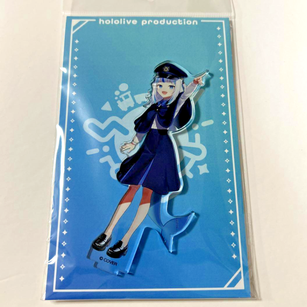 Hololive Production Gawr Gura Acrylic Stand Figure Limited Tokyo Station Edition