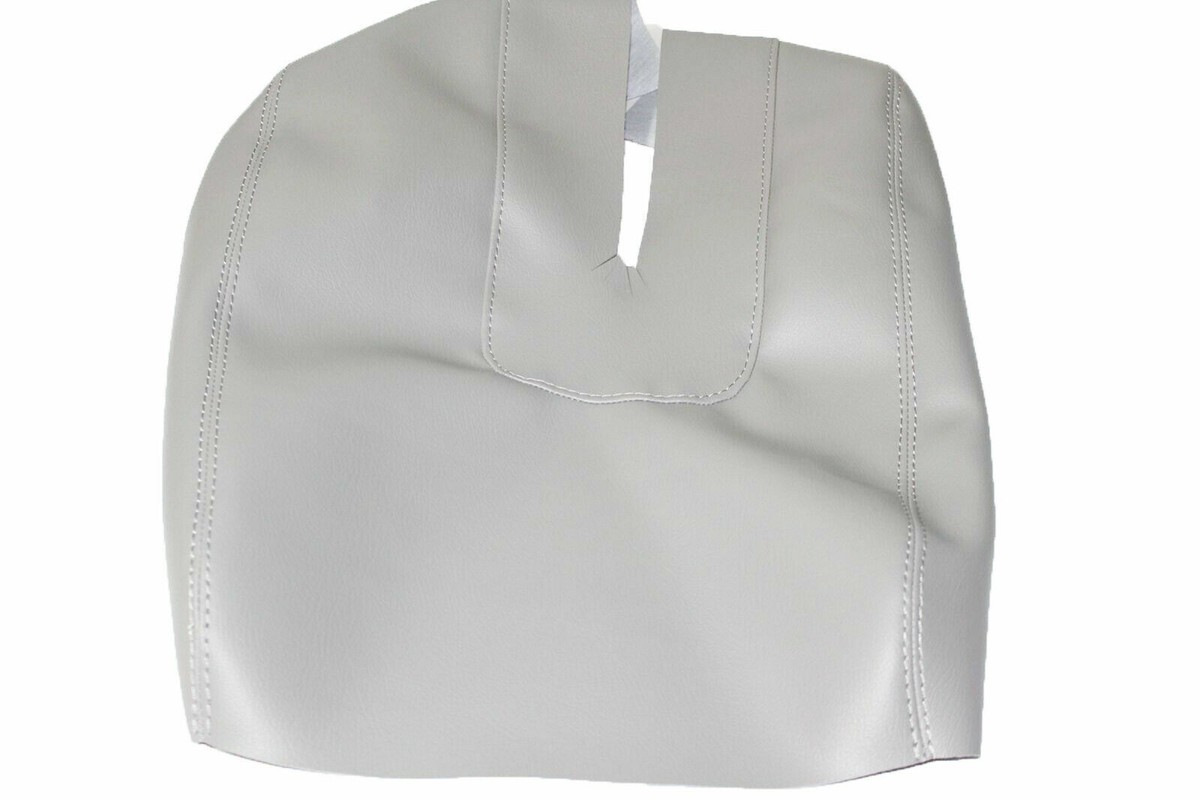 Leather Center Console Lid Cover – Black W/Gray Stitching For 2014-2019 Toyota Tundra