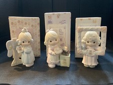 VTG Precious Moments Collectors Club Only Lot Of 3 Figurines-Excellent- Boxed