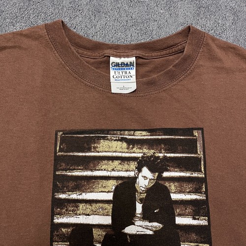 Camisa De Colección Tom Waits Banda Grande Camiseta Concierto Bob Dylan Neil Young Iggy Pop Años 90 - Imagen 6 de 12