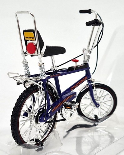 Toyway 1/12 - Chopper MK2 Model Bicycle Purple Retro 70's Bike The Hot One - Picture 5 of 8