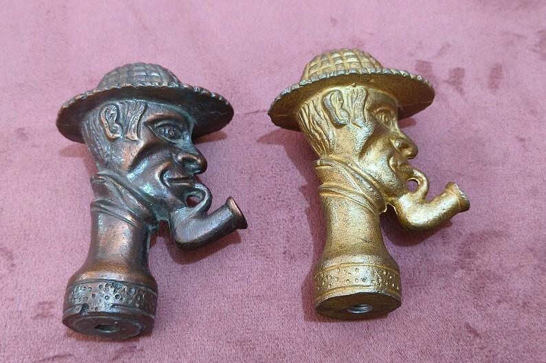 Antique Designer Solid Brass Handle Only For Wood… - image 2