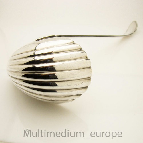 WMF Jugendstil Schöpfkelle Schöpfer Punschkelle Suppenkelle vergoldet - Picture 4 of 7