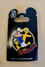 Disney Pin Disney Cruise Line: Captain Mickey With Anchor DCL Exclusive New 