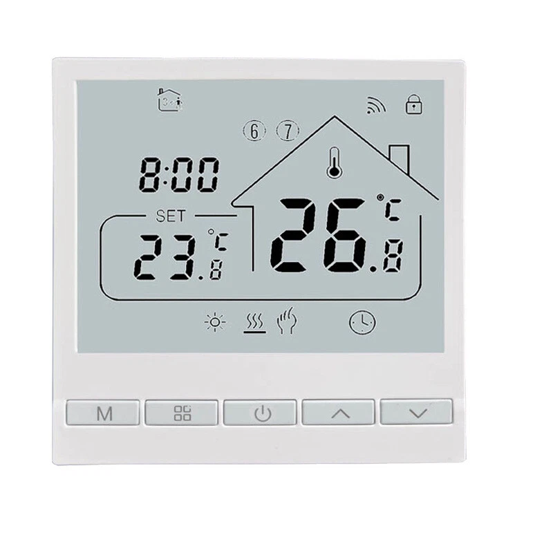 Raumthermostat Digital Raumtemperaturregler LCD Raumregler 230V Fußbodenheizung - Bild 2 von 4