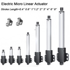 12V Electric Mini Linear Actuator Motor Stroke 10/15/20/30/50/75/100/150/200mm