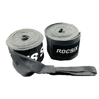 ROCSIX Premium Box Bandagen Elastisch 4m Kickboxen, Muay Thai, MMA Hand Wraps