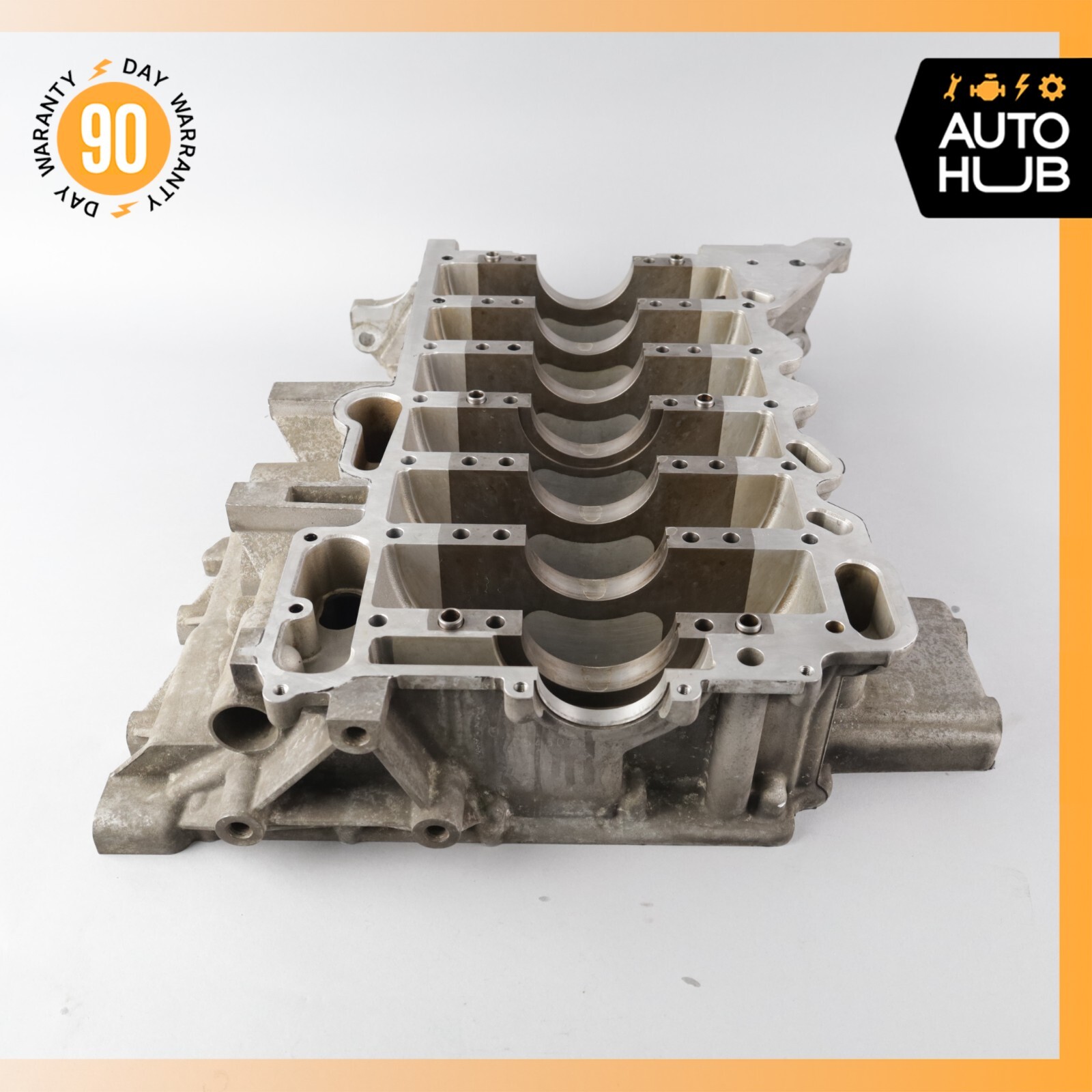 03-13 Bentley Continental Flying Spur GT 6.0L Lower Engine Motor Block OEM 58k