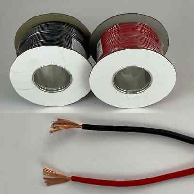 1,5 mm² schwarz, rot 21 Ampere 12 V 240 V dreifach bewertet Batteriekabel Kabel Auto Marine Camper