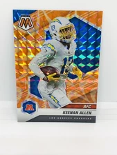 Keenan Allen Orange Mosaic Prizm AFC 2021 Chargers