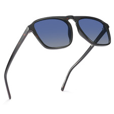 PRIVEL XXL Size Extra Large Square Aviator Polarized Sunglasses Big Wide Heads