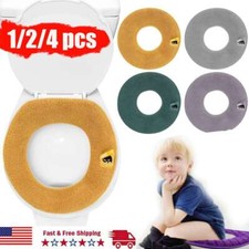 Bathroom Toilet Seat Closestool Washable Soft Warmer Pad Cushion Cover Mat new