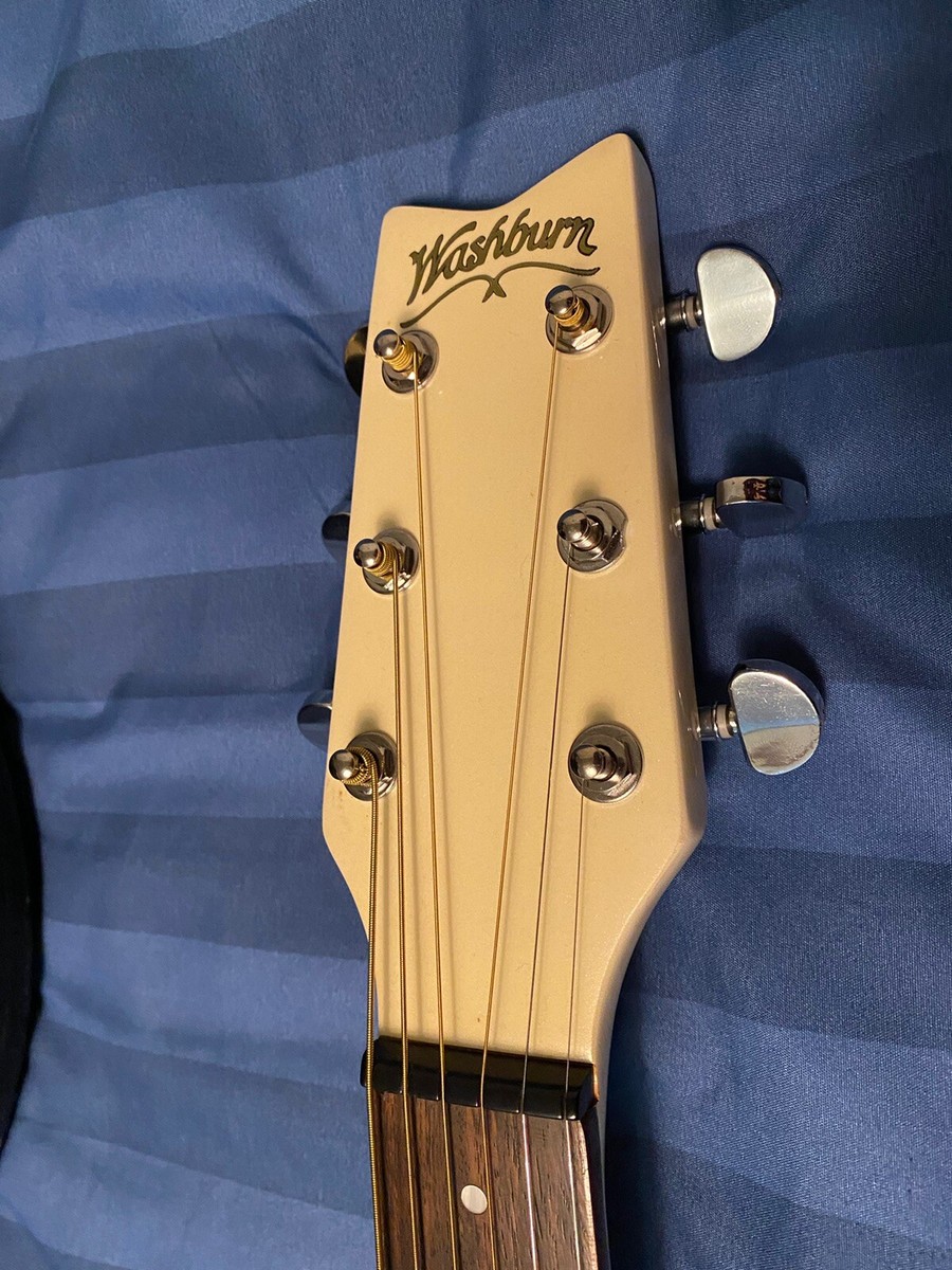 1987 Washburn SBF-24 Electric Guitar Arctic White W/case | eBay