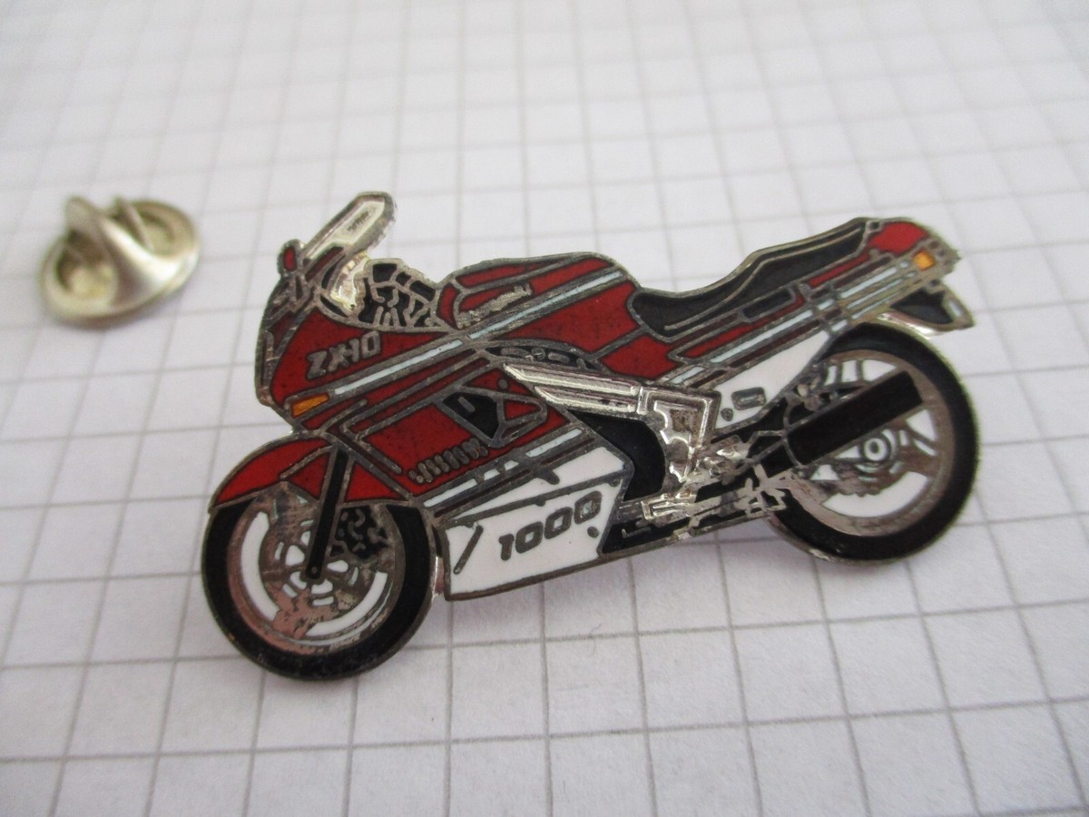 MOTORBIKE KAWASAKI ZX10 - VINTAGE PIN - PRIVATE COLLECTION - us10