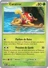 Carte CARATROC 005/197 Pokémon Flammes Obsidiennes EV3 Neuve OBF FR