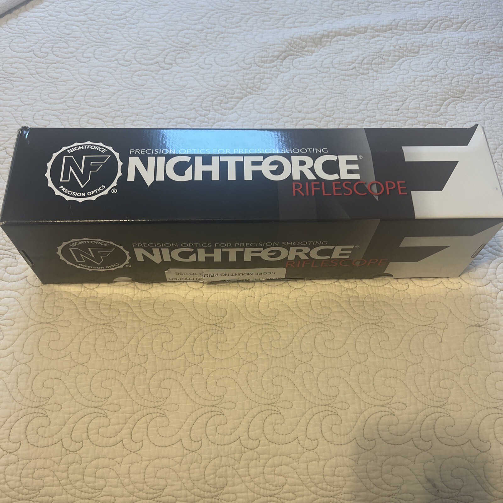 Nightforce SHV 520x56 Center illum Forceplex F2 Scope w/Rubber Lens