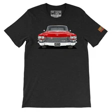 1963 Eldorado Biarritz, Classic Car Gift Men's T-shirts Made in USA