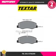 2517201 Brake pad kit, rear disc brake (TEXTAR BRAND)..