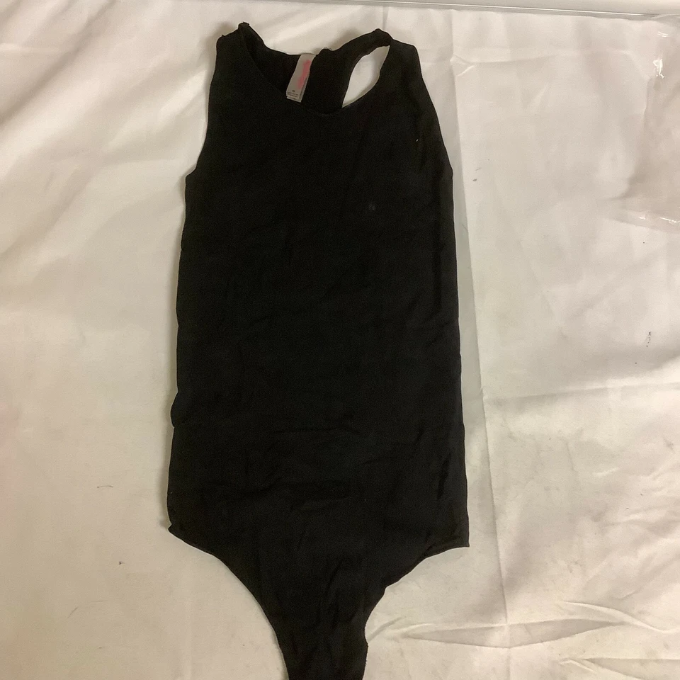 Commando Womens Bodysuit One Piece Black Ballet Body Racerback One Size - Image 2 of 4