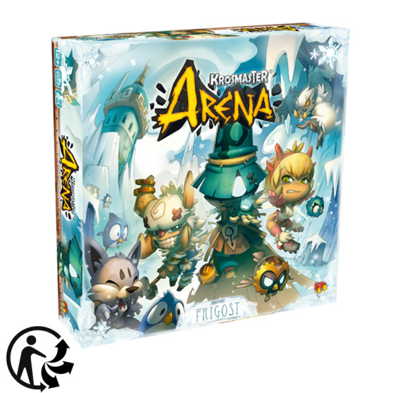 Extension Krosmaster Arena Frigost version US pour jeu de plateau figurines Ankama